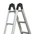 thumbnail image 4 of Miangastore Standard Strut Kit For Werner Aluminum Attic Ladders Step Ladder Hinge Iron Black Elbow Design 1Set, 4 of 9