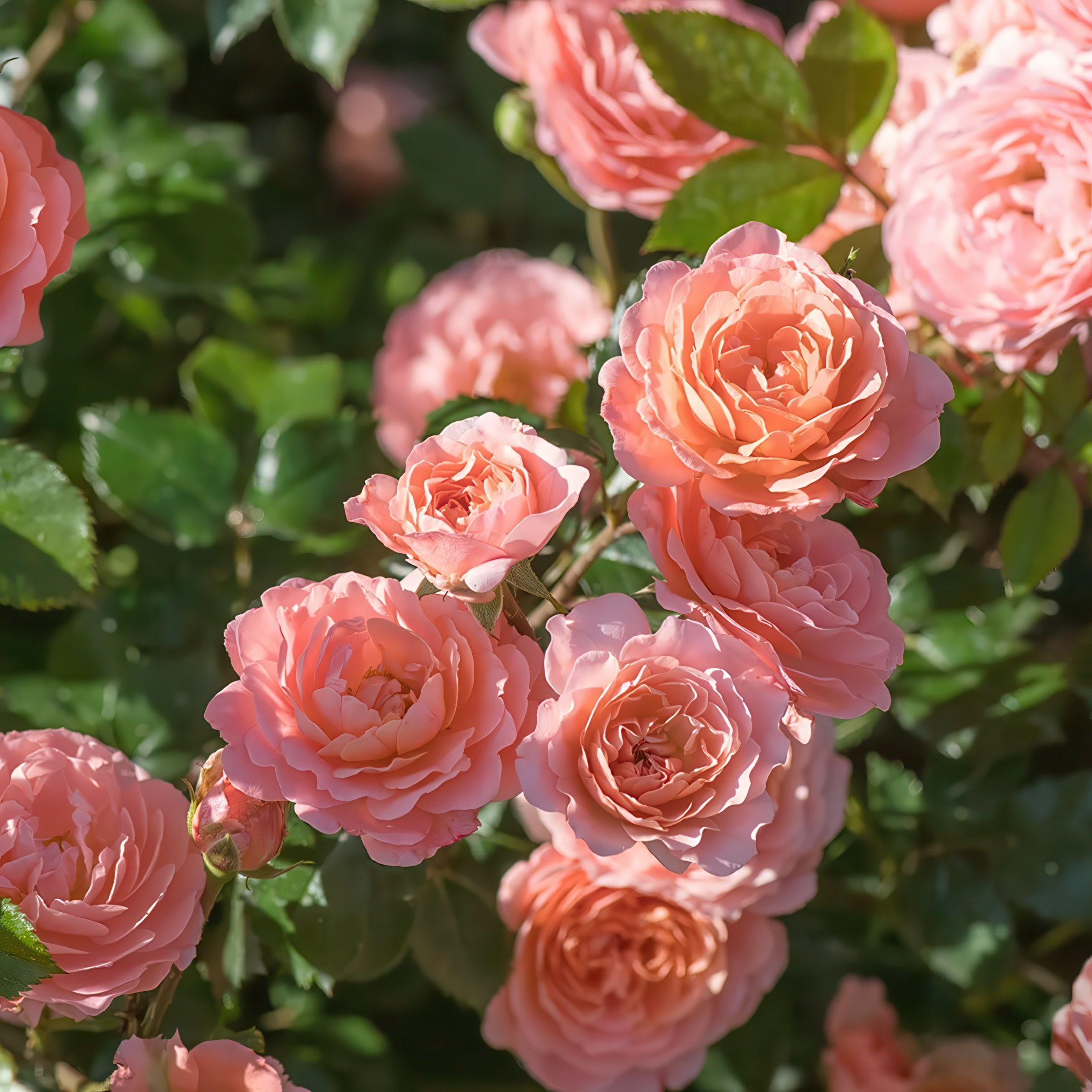 National Plant network 3 gal. Drift Rose Apricot