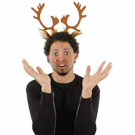 Reindeer Antlers Headband Adult Halloween Costume Accessory