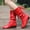 Red, variant on Womens Lace Tie Boots Bow Pleated Thick Warm Mid Calf Boots Winter Soft Leather Flat Low Heels Fashion Combat Booties Red 5.5(36)