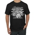 thumbnail image 1 of Wild Bobby, Greaser Outlaw Hot Rod Gambling Mechanic Pop Culture Men's Graphic T-Shirt, Black, Small, 1 of 3