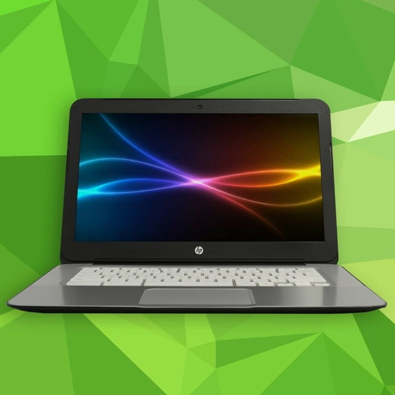 Pre-Owned HP Chromebook 14 G1, 1.40 GHz Intel Celeron, 4GB DDR3 RAM, 16GB SSD Hard Drive, Chrome, 14" Screen (Used Grade B)
