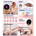 thumbnail image 3 of LIGE Smart Watches for Women (Answer/Make Call) with Diamonds，1.19&rdquo; AMOLED Smartwatch with Heart Rate/SpO2/Sleep Monitor,IP68 Waterproof, 3 of 9
