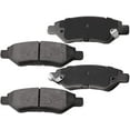 thumbnail image 2 of Afa Motors Rear Brake Pads w/Hardware Kits Fits Cadillac CTS SRX, Chevrolet Camaro, Saab 9-4x-Ceramic Brake Pads-4 Pack, 2 of 5