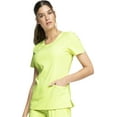 thumbnail image 3 of Infinity Cherokee Round Neck Nurse Scrub Tops for Women with 3 Pockets 360 Stretch & Wrinkle-Resistant 2624A, 3 of 6