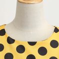 thumbnail image 5 of BJUTIR Casual Summer Dresses For Women Womens Vintage 1950S Retro Short Sleeve Dot Print Evening Party Prom Swing Dress, 5 of 8