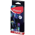 thumbnail image 2 of Maped Deep Sea Paradise 9-Piece Math Set with 2 Compasses, Pencil, Eraser, Sharpener, and Metal Storage Sleeve, 2 of 6