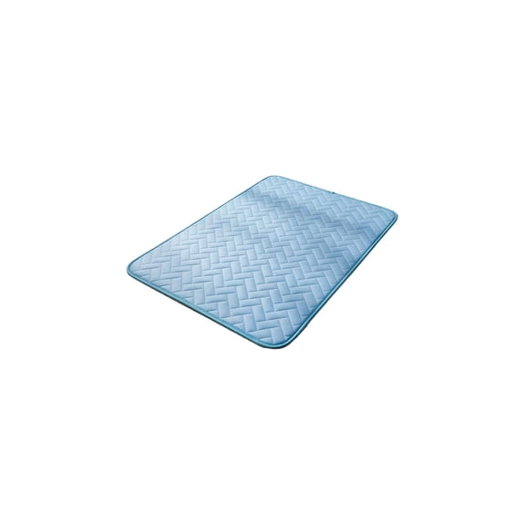 Pet Cooling Mat 24.0 x 36.0 Inch Pressure-Activated Self-Cooling Pad Non-Toxic Cool Pet Bed Mat for Dogs Cats Summer Heat Relief Ideal for Crates Beds Floors Car Seats 1 Pack
