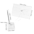thumbnail image 3 of Miangastore Wedding Signature Version Pens for Wedding Ceremony 27cm * 16cm 1 Set, 3 of 8