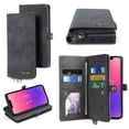 thumbnail image 1 of 1pcs Wallet Case Compatible with IPhone 13/13 Mini/13 Pro/13 Pro Max, 2 in 1 Wallet Protective Flip Cover with Detachable Magnetic Wallet, PU Leather Wallet with Lanyard, 12 Card Slots, 1 of 6