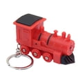 thumbnail image 2 of Llavero Led, juguete para niños, luz de sonido luminosa, Mini tren, llavero con dije, colgante de tren para niños, cumpleaños, adultos, amigos rojo, 2 of 8