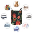 thumbnail image 6 of XMXT Collapsible Laundry Basket, Beautiful Christmas Gifts Polyester Waterproof Laundry Hampers Dirty Clothes Hamper, 40L, 6 of 8