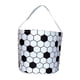 thumbnail image 3 of Bolsas para la búsqueda de huevos de Pascua, cestas de conejo de Pascua, bolsas para compras, bolsas para recuerdos de fiesta Fútbol blanco, 3 of 9