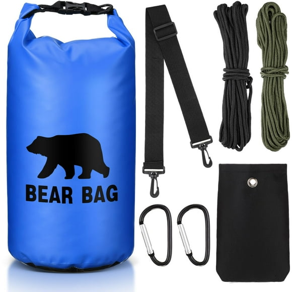 Sistema ultraligero para colgar bolsas de comida a prueba de osos para camping