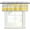 Gray Yellow, variant on Kitchen Curtain Valances for Windows,Watercolor Brown Abstract Texture Rod Pocket Small Valance Short Window Treatment for Bedroom Bathroom Living Room,42"x12"