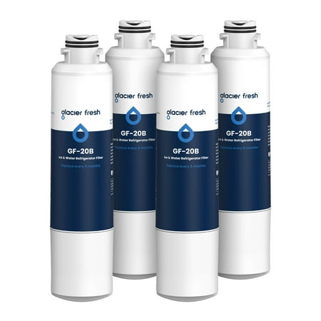

GLACIER FRESH Replacement Water Filter for DA29-00020B HAF-CIN/EXP RF4267HARS 4 Pack