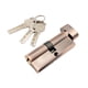 thumbnail image 1 of Eigraketly Durable y confiable, toda la solución de núcleo de cerradura de cobre, núcleo de cerradura de puerta interior, hogar Universal Herramientas y ferretería aleación de aluminio rojo, 1 of 6