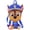 Beige & Blue, variant on Plush Backpack - - Rubble Ready for Action Soft Doll New 121987