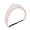 White, variant on Lynono Pleuche Sponge Headbands Elegant Comfortable Hair Accessory For Women Girls