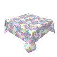thumbnail image 2 of Wukai Sea Turtles Waterproof Tablecloth for Kitchen Dining, Fits Square Tables for 2-4 Seats -54"x54", 2 of 7