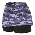 thumbnail image 5 of uublik High Waisted Skirts for Girls Purple Tennis Skirts Golf Skort Athletic Dance Running School Sport Skirts with Shorts Size 2T-12, 5 of 5