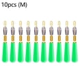thumbnail image 1 of Detachable Silicone Fishing Float Clip Quick Change Leader Connector, Fast Second Exchange for Fishing Line & Sub-Line, Soft Main Line Protector, 3 Pack, 1 of 8