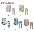 thumbnail image 3 of Sonducket Conjunto de sudadera clásica para informal o deportivo Conjunto de sudadera de manga larga transpirable y absorbente de sudor conjuntos de ropa caqui S, 3 of 6