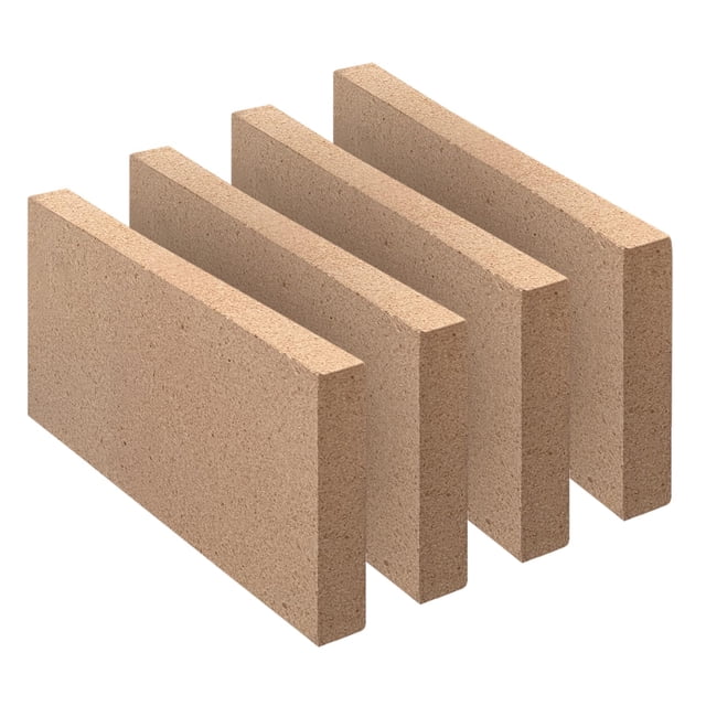 Ladrillos Refractarios Protalwell 23x11x2 cm 3000°F Paquete de 4