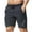 Dark Gray, variant on IROINNID Men's Casual Sports Running Quick Dry Fitness Stretch Pull On Shorts
