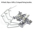 thumbnail image 1 of Z Type Clips For Fixing Glass Glazing For Greenhouse Glass Panels Stainless Steel Greenhouse Glass Panel Clips, 1 of 5