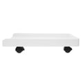 thumbnail image 1 of SEWCHICS 1 Set Floor Computer Tower Movable Stands White Abs Square Design For Desktop Tower Back to School, 1 of 8