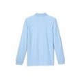 thumbnail image 2 of French Toast Toddler Boys School Uniform Long Sleeve Pique Polo Shirt, 2 of 2
