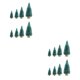 thumbnail image 2 of Mini Árbol de Navidad Billuyoard 8 Piezas con Base Azul Verde, 2 of 6