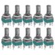 thumbnail image 4 of 10 soportes de potenciómetro de precisión con ajuste de alta precisión para equipos de audio profesionales. Potenciómetro de diseño vertical para proyectos y reparaciones electrónicas., 4 of 4