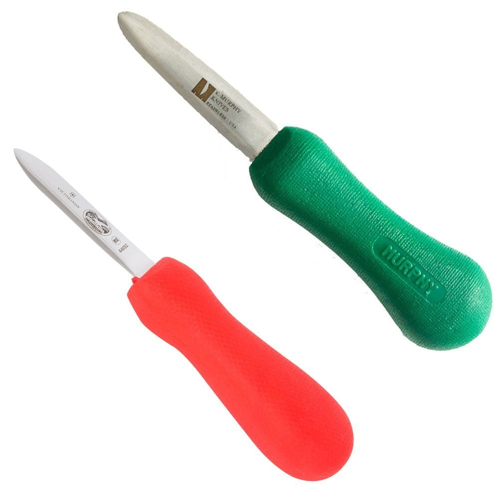 R Murphy Providence Oyster Shucker Knife Set (2 Pack) Best Shuck Oyster