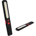 thumbnail image 1 of Luz de trabajo LED recargable, luz combinada de dos colores, luz de inspección 2 en 1 y lámpara de antorcha LED Cob de 3 W con doble magnético para campamento de taller de garaje automático, 1 of 5