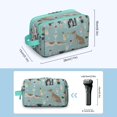thumbnail image 3 of Toiletries Bag,Dogs with Wine and Glasses Mens Womens Toiletry Bag Bathroom Bag,Waterproof Toiletry Travel Bag Dopp Kit Shaving Bag 11x6.3x5.1 Inch, 3 of 5