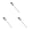 Light Ashy*3, variant on 2PCS 1/4tsp (1.25ml) Single Measuring Spoon, Stainless Steel Long Handle