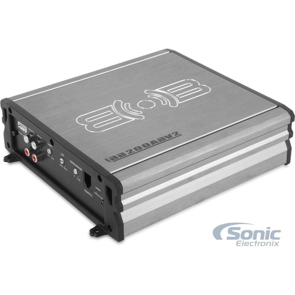 Belva BB200ABv2 500 Watt Monoblock + BAK82 Wiring Kit Class A/B Monoblock Amplifier with Amp Kit