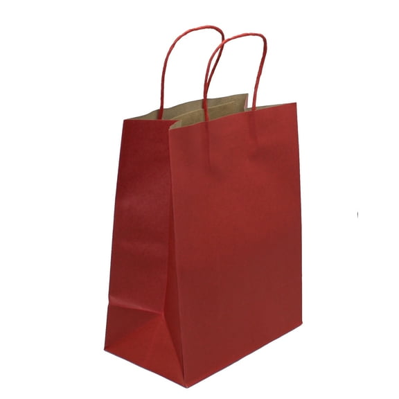 Medium Kraft Gift Bag - Red