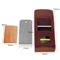 thumbnail image 3 of Miangastore 1Pc Woodworking Planer Plastic Hand-planing Practical DIY Woodworking Tool without Handle, 3 of 8