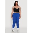 thumbnail image 2 of Womens Plus Size Ambiance Basic Leggings, 2 of 5