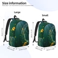 thumbnail image 4 of Daiia Jelly Fish Vintage Canvas Backpack for Men and Women ,Hiking Backpack,Travel Laptop Bag for School,Large Capacity Backpack, 4 of 8