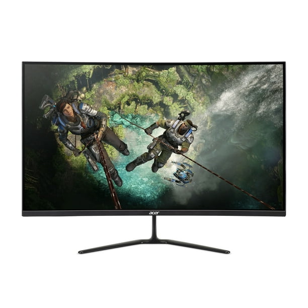 Acer ED320Q Xbmiipx 31.5″ 1080p 1500R 240Hz Curved Monitor with Speakers