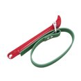 thumbnail image 2 of Unique Bargains Red Green Adjustable Faux Leather Oil Filter Strap Wrench Spanner for Motorcycle, 2 of 3