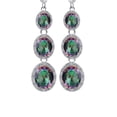 thumbnail image 6 of Xinyolin Elegant Multicolor Faux Topaz Pendant Set, 3Pcs Necklace Fashion Jewelry for Women, 6 of 7