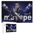 thumbnail image 1 of Kylian Mbappé Rompecabezas de Madera Temático para Decoración del Hogar o Regalo para Fans, Amigos y Familia. 300 Piezas, 1 of 6