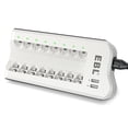thumbnail image 2 of (2 pack) EBL Battery Charger with Dual USB Charging Ports for AA AAA Ni-MH Ni-CD Rechargeable Batteries, 2 of 9