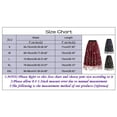 thumbnail image 5 of Gibobby faldas largas de mujer casuales Falda bordada a la moda para mujer, falda corta holgada con cintura elástica y bolsillo en forma de A(Rojo, M), 5 of 5