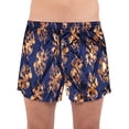 thumbnail image 4 of Intimo Men's Copper Foil Flame Allover Fun Print Boxer Underwear, 4 of 7